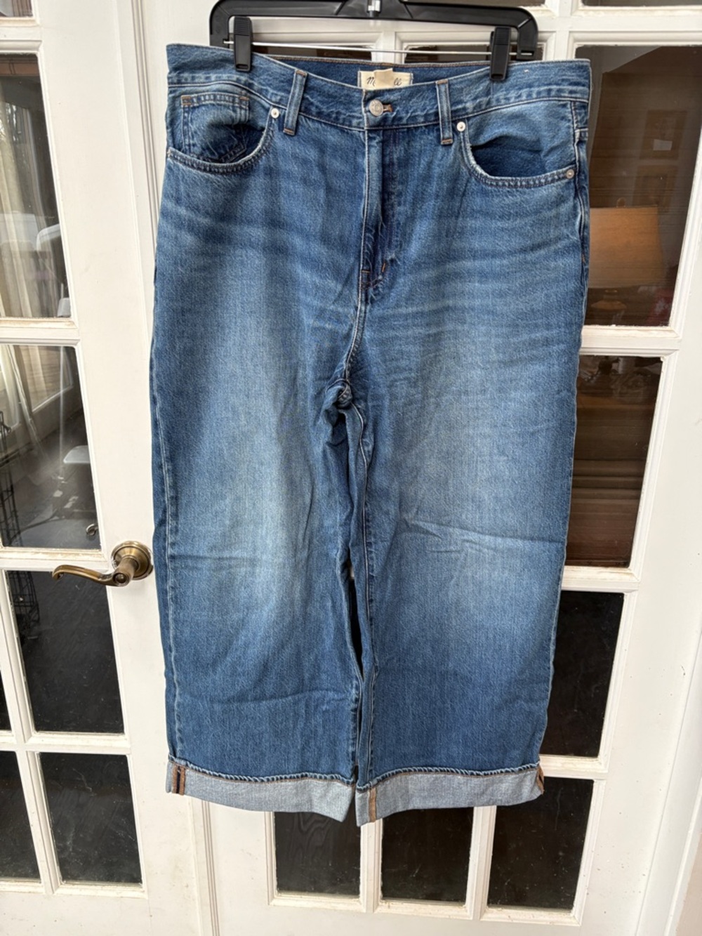 014 NWOT Madewell Women’s Super Wide Leg Jeans
